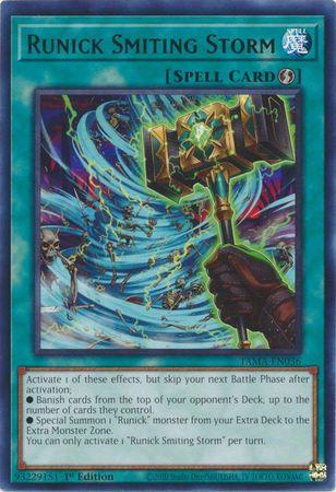 Runick Smiting Storm [1st Edition] TAMA-EN036
