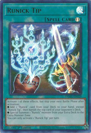 Runick Tip [1st Edition] TAMA-EN029