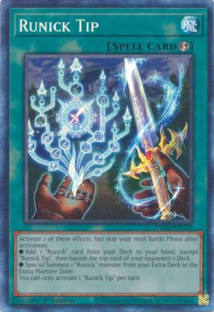 Runick Tip [Collector's Rare 1st Edition] TAMA-EN029