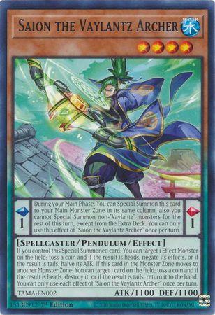 Saion the Vaylantz Archer [1st Edition] TAMA-EN002