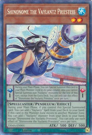 Shinonome The Vaylantz Priestess [Collector's Rare] TAMA-EN001