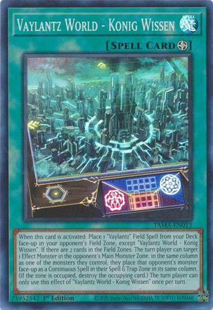 Vaylantz World - Konig Wissen [1st Edition] TAMA-EN013