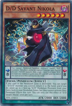 D/D Savant Nikola TDIL-EN011