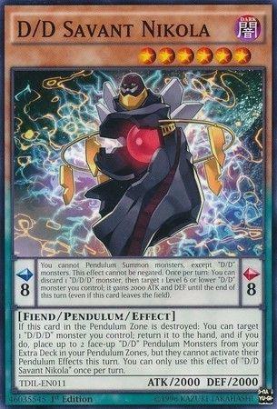 D/D Savant Nikola [1st Edition] TDIL-EN011