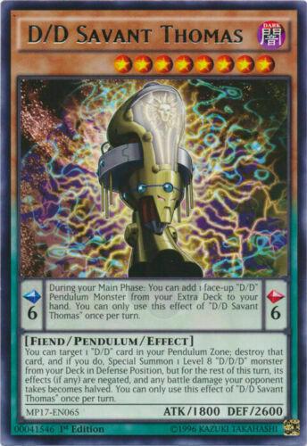 D/D Savant Thomas [1st Edition] TDIL-EN010