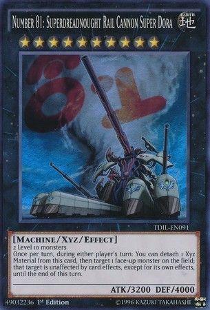 Number 81: Superdreadnought Rail Cannon Super Dora [1st Edition] TDIL-EN091