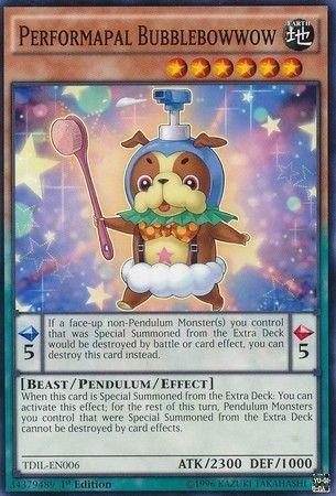 Performapal Bubblebowwow [1st Edition] TDIL-EN006