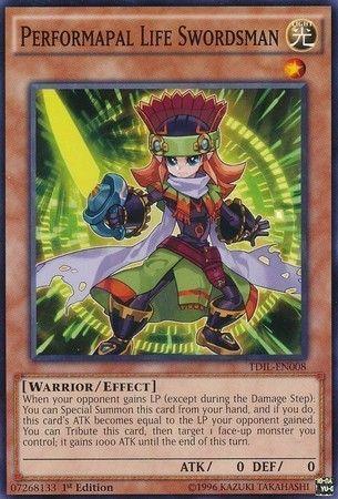 Performapal Life Swordsman [1st Edition] TDIL-EN008
