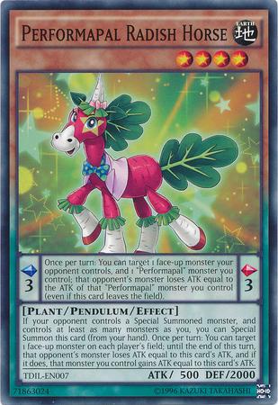 Performapal Radish Horse TDIL-EN007