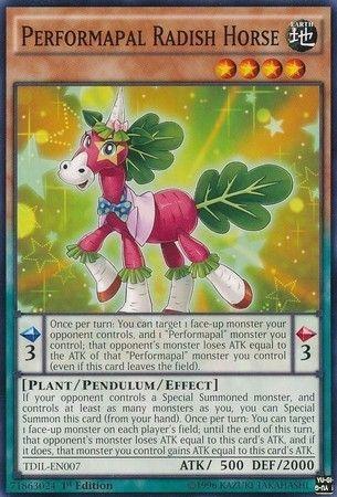 Performapal Radish Horse [1st Edition] TDIL-EN007