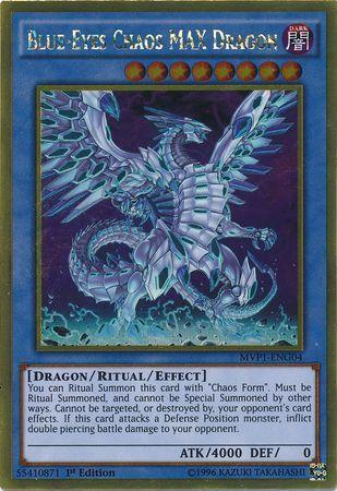Blue-Eyes Chaos MAX Dragon [1st Edition] MVP1-ENG04