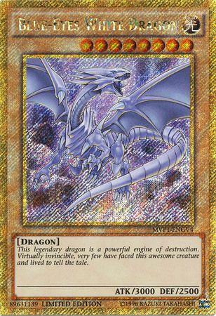 Blue-Eyes White Dragon [1st Edition] MVP1-ENGV4