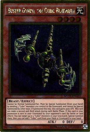 Buster Gundil the Cubic Behemoth MVP1-ENG35