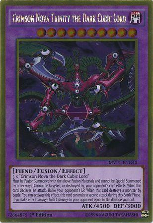 Crimson Nova Trinity the Dark Cubic Lord [1st Edition] MVP1-ENG40