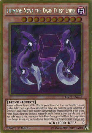 Crimson Nova the Dark Cubic Lord [1st Edition] MVP1-ENG39