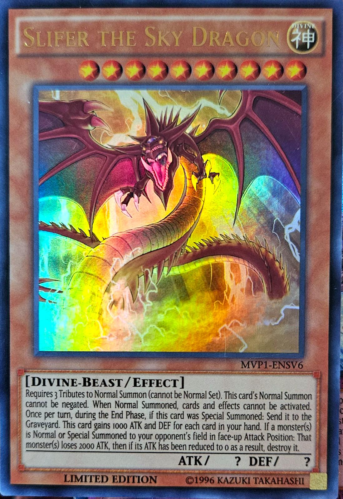 Slifer the Sky Dragon MVP1-ENSV6