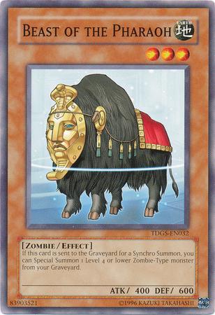 Beast of the Pharaoh TDGS-EN032