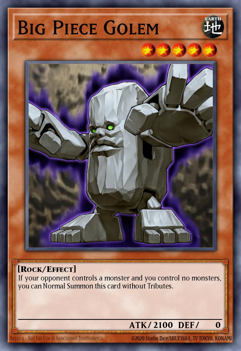 Big Piece Golem [1st Edition] TDGS-EN008