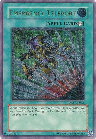 Emergency Teleport [Ultimate Rare] TDGS-EN053