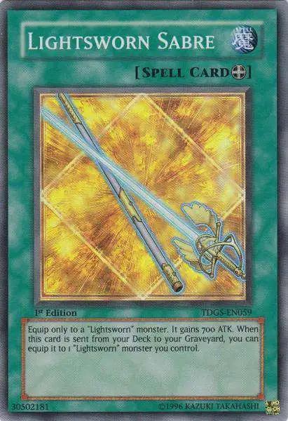 Lightsworn Sabre [1st Edition] TDGS-EN059