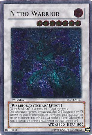 Nitro Warrior [Ultimate Rare 1st Edition] TDGS-EN039