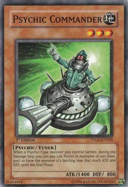 Psychic Commander [1st Edition] TDGS-EN020