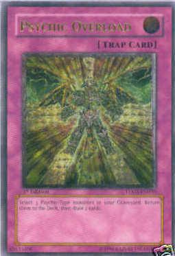 Psychic Overload [Ultimate Rare 1st Edition] TDGS-EN070
