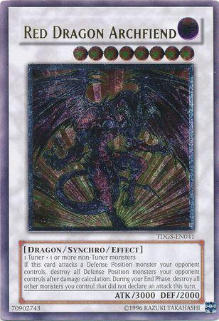 Red Dragon Archfiend [Ultimate Rare] TDGS-EN041