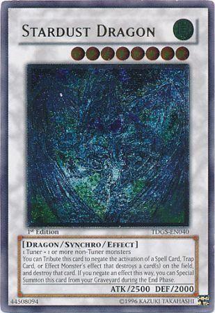 Stardust Dragon [Ultimate Rare 1st Edition] TDGS-EN040