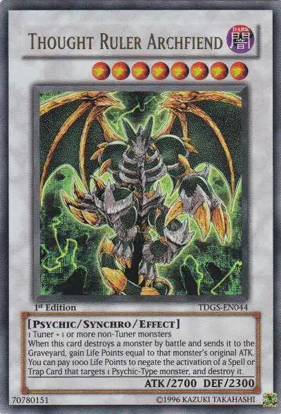 Thought Ruler Archfiend [1st Edition] TDGS-EN044