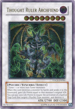 Thought Ruler Archfiend [Ultimate Rare] TDGS-EN044