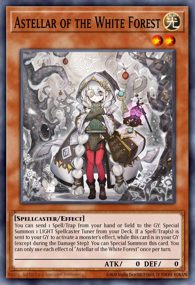 Astellar of the White Forest [Quarter Century Secret Rare] INFO-EN013