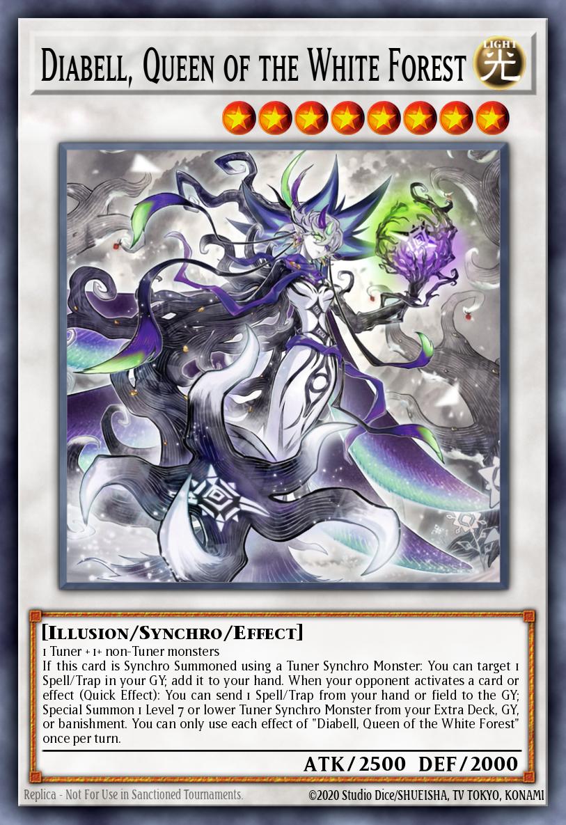 Diabell, Queen of the White Forest INFO-EN040
