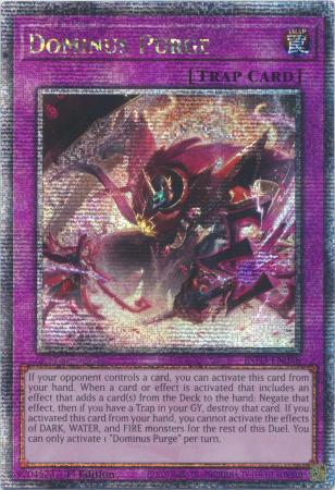 Dominus Purge [Quarter Century Secret Rare] INFO-EN078
