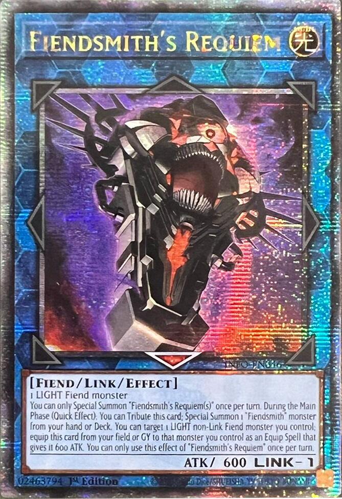 Fiendsmith's Requiem [Quarter Century Secret Rare] INFO-EN046
