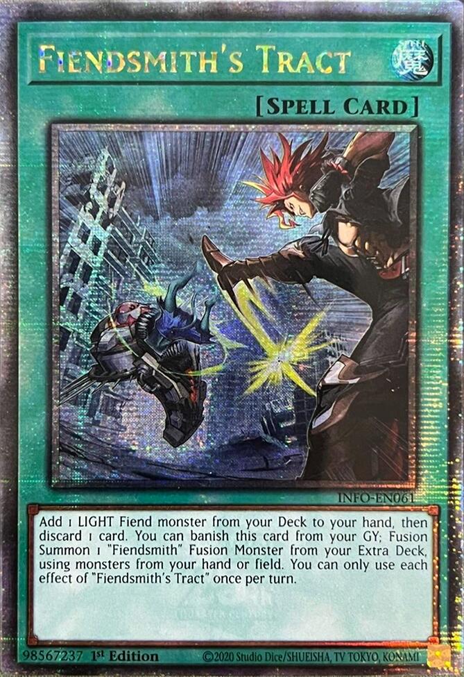 Fiendsmith's Tract [Quarter Century Secret Rare] INFO-EN061