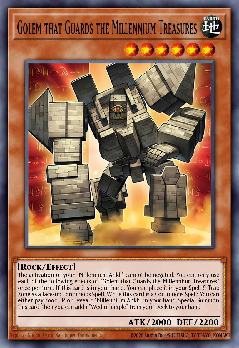 Golem that Guards the Millennium Treasures INFO-EN002