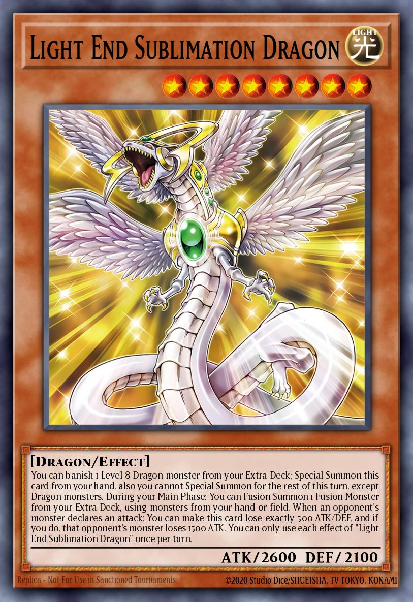 Light End Sublimation Dragon INFO-EN010