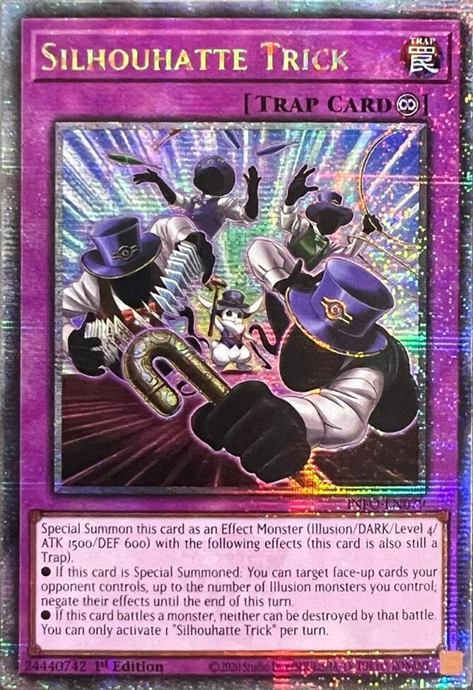Silhouhatte Trick [Quarter Century Secret Rare] INFO-EN079