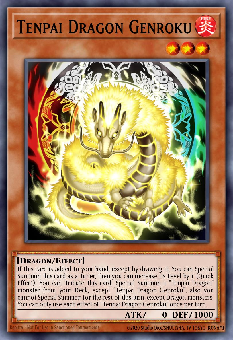 Tenpai Dragon Genroku [Quarter Century Secret Rare] INFO-EN019