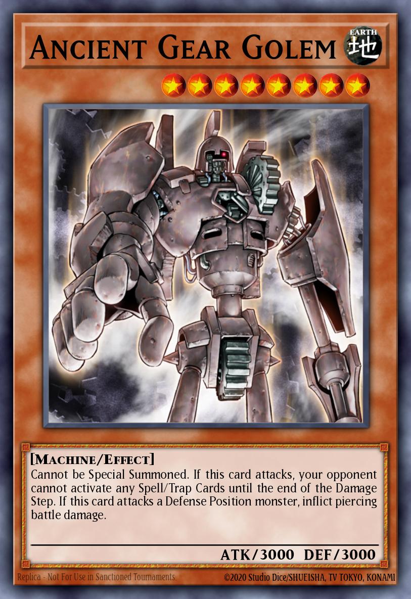 Ancient Gear Golem [Ultimate Rare 1st Edition] TLM-EN006