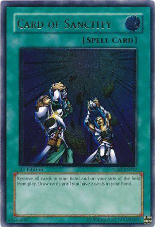 Card of Sanctity [Ultimate Rare 1st Edition] TLM-EN037