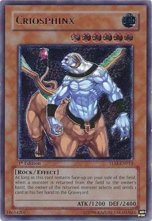 Criosphinx [Ultimate Rare 1st Edition] TLM-EN013