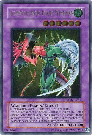Elemental Hero Flame Wingman [Ultimate Rare] TLM-EN035