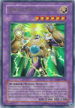 Elemental Hero Thunder Giant TLM-EN036