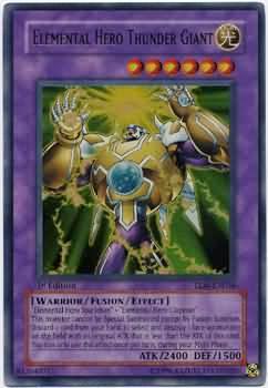 Elemental Hero Thunder Giant [1st Edition] TLM-EN036