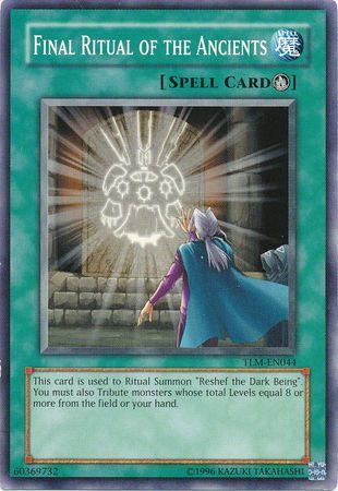 Final Ritual of the Ancients TLM-EN044