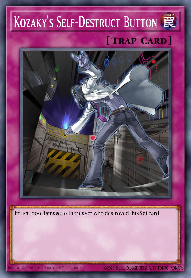 Kozaky's Self-Destruct Button [Ultimate Rare 1st Edition] TLM-EN052