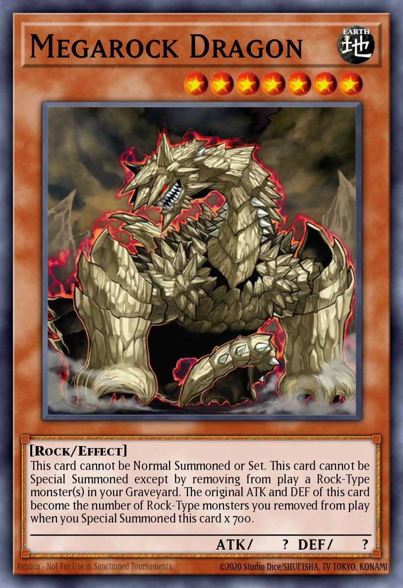 Megarock Dragon [Ultimate Rare 1st Edition] TLM-EN015