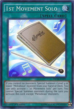 1st Movement Solo [1st Edition] NECH-EN059
